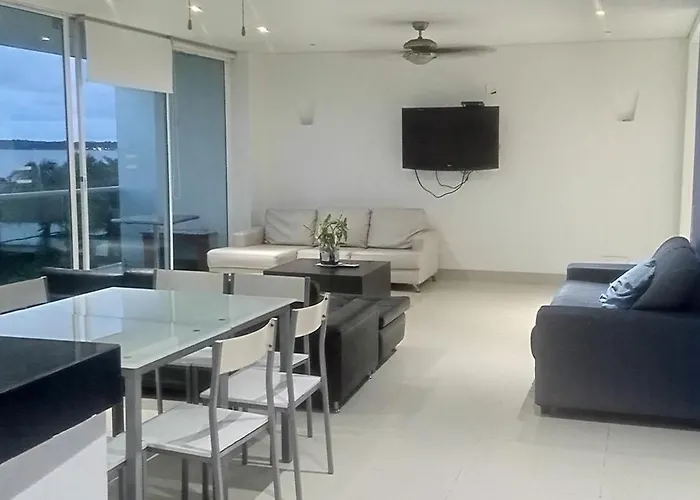 Apartamento Luxury Playa Azul Cartagena Frente Al Mar 190M